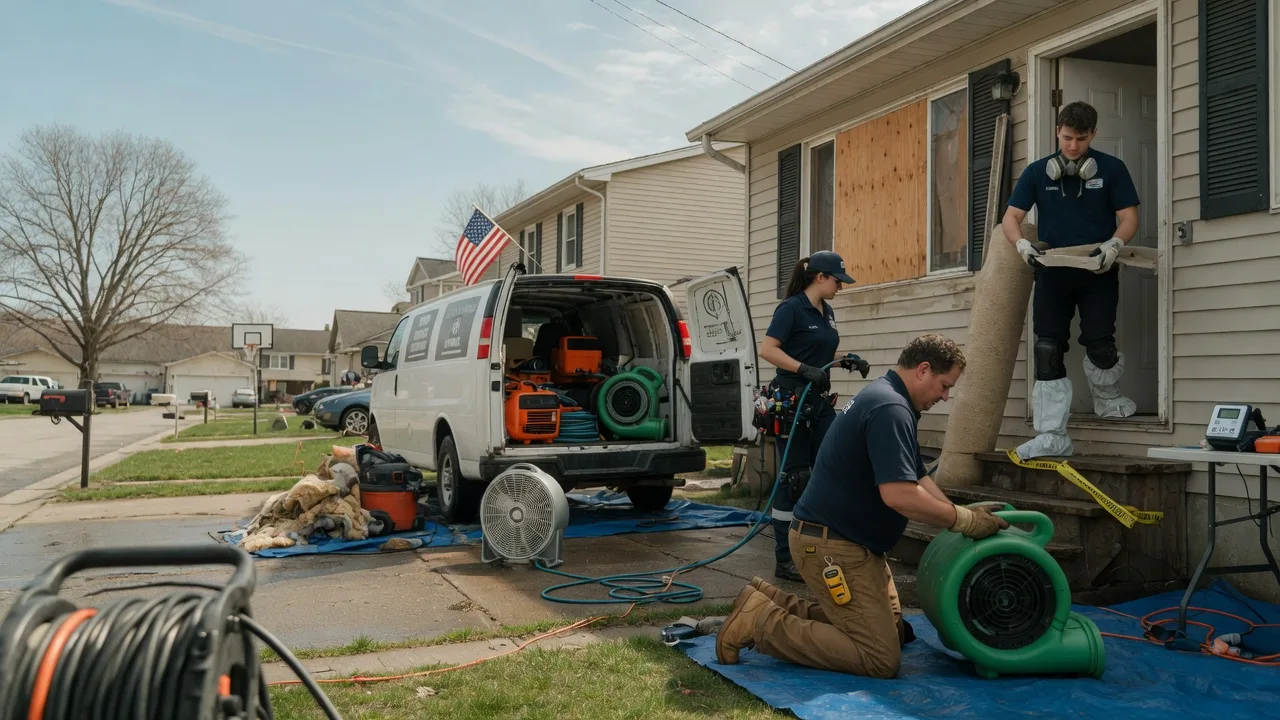 Water Damage Restoration in Redkey, IN near me